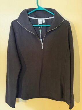 NU SPORT Half-Zip Pullover Sweatshirt